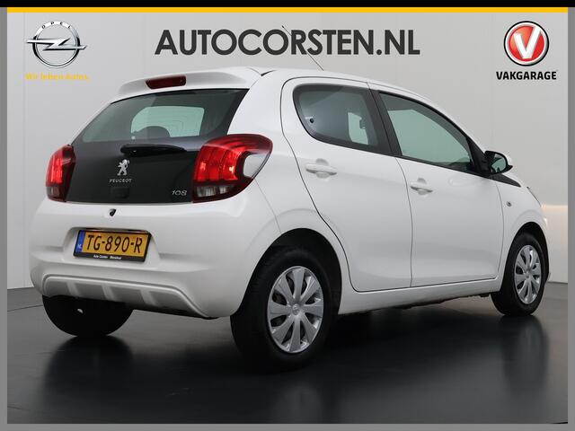 Peugeot 108 1.0 e-VTi 5Drs Airco Bluetooth Carkit Elek.Ramen Pack Premium Active Centrale vergrendeling Afstandsbediend Isofix Led USB ESP Origineel Nederlandse Auto