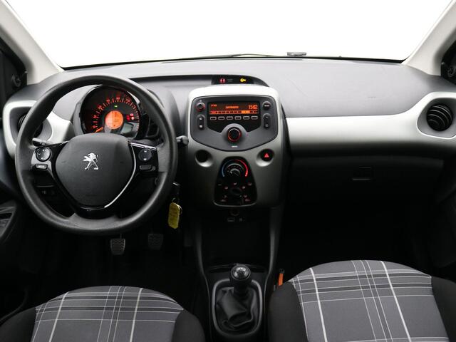 Peugeot 108 1.0 e-VTi Active / 5-deurs / Airconditioning / USB / Bluetooth / Historie aanwezig / 1ste Eigenaar / LED Dagrijverlichting / Electrische ramen voor /