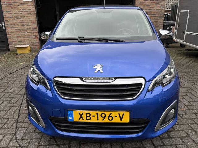 Peugeot 108 1.0 e-VTi Allure CABRIO TOP! .sportvelgen . clima . navi . C vergrendeling . Chroom spiegel kappen . NL auto