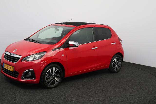 Peugeot 108 1.0 e-VTi Allure TOP! /CabrioDak! /Camera /Navi /DAB+! /Climat /Elek. pakket /Bluetooth /15"LMV /Extra getint glas /LED Dagrijverl. /Mistlampen /Isofix.