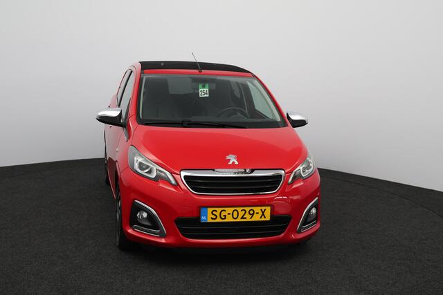 Peugeot 108 1.0 e-VTi Allure TOP! /CabrioDak! /Camera /Navi /DAB+! /Climat /Elek. pakket /Bluetooth /15"LMV /Extra getint glas /LED Dagrijverl. /Mistlampen /Isofix.