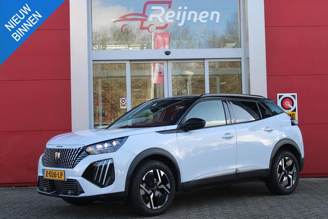 Peugeot 2008 1.2 130PK AUTOMAAT GT | DRAADLOZE TELEFOONLADER | NAVIGATIE | DRAADLOZE APPLE CARPLAY/ANDROID AUTO |ADAPTIVE CRUISE CONTROL | ACHTERUITRIJ CAMERA | CLIMATE CONTROL | FULL LED KOPLAMPEN | PARKEERSENSOREN VOOR EN ACHTER | DAB+ RADIO | KEYLESS ENTRY/START |