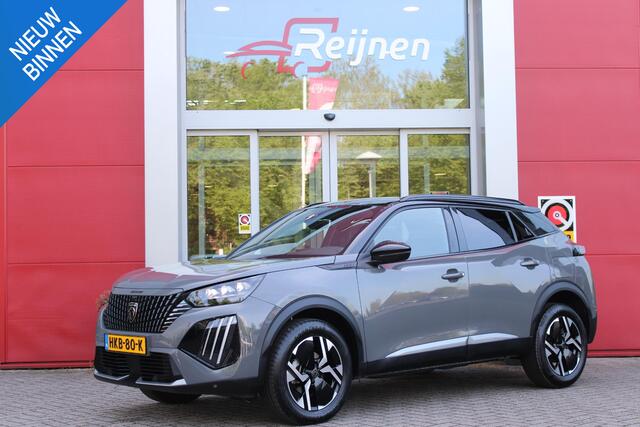 Peugeot 2008 1.2 130PK AUTOMAAT GT PACK | NAVIGATIE | FULL LED KOPLAMPEN | DRAADLOZE APPLE CARPLAY/ANDROID AUTO | ADAPTIVE CRUISE CONTROL | CAMERA VOOR + ACHTER | CLIMATE CONTROL | LICHTMETALEN VELGEN 17" | KEYLESS ENTRY/START | DAB+ RADIO | ALCANTARA/LEDEREN BEKLEDIN