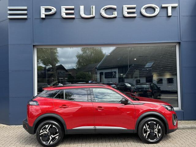 Peugeot 2008 1.2 Hybrid 145 PK Allure | 2025 Auto | Hybride Elektrisch rijden met Automaat | Parkeercamera 360 graden | Stoelverwarming | LED Verlichting | Navigatie via Telefoon | 17" Lichtmetalen Velgen | Cruise & Climate Control | Dode Hoek Bewaking |