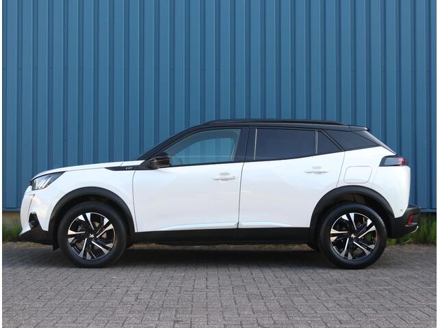Peugeot 2008 1.2 130PK GT | Leer | AppleCarPlay/AndroidAuto | Schuifkanteldak | Keyless | Cruise Control | Climate Control | Camera | LED | Navigatie | StoelVerwarming | TwoTone |