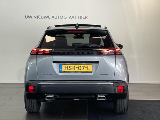 Peugeot 2008 GT 1.2 Hybrid 145pk e-DCS6 | SCHUIF/KANTELDAK | NAVI | ADAPTIVE CRUISE | 360° CAMERA | APPLE CARPLAY / ANDROID AUTO | CLIMA