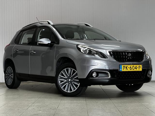 Peugeot 2008 1.2 PureTech Blue Lion/ D-Riem verv: 109.000 KM!/ Apple + Android/ DAB+/ Navi/ Airco/ Cruise/ Elek. pakket/ Isofix/ Bluetooth/ Multi. LEDER. Stuur/ Mistl./ PDC/ LED Dagrijverl./ Dakrails.