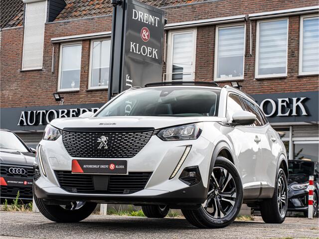 Peugeot 2008 1.2 PureTech Blue Lease Allure ORG NL PANO CAMERA 17 INCH APPLE CARPLAY DODEHOEKDETECTIE