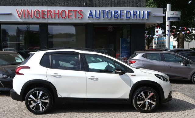 Peugeot 2008 130 Pk. Benzine * GT-line * Super Compleet * Navigatie * 1/2 Leder * L.M. Velgen * Panoramadak * DAB Radio * Apple Car Play / Android Auto Spotify & Google Maps * Climate & Cruise Control * Vingerhoets; Vierde Generatie Eersteklas Service !