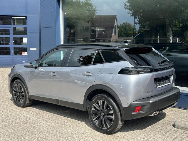 Peugeot 2008 1.2 Hybrid 145 GT | Automaat | Navigatie | 360 Graden Camera | 18 Inch Evissa | Keyless Entry | Full LED Verlichting | Zwart Dak | Dode Hoek Detectie | Cruise Control Adaptief | Climate Control | Hoge Zitpositie.