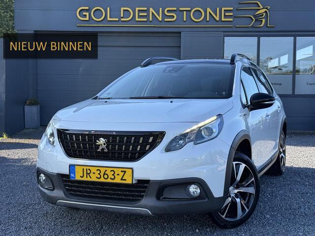 Peugeot 2008 1.2 PureTech GT-line 2e Eigenaar,Pano,Halfleder,Trekhaak,131pk,Pdc,Lm velgen,6 Bak,Clima,Cruise,Apk tot 02-2026