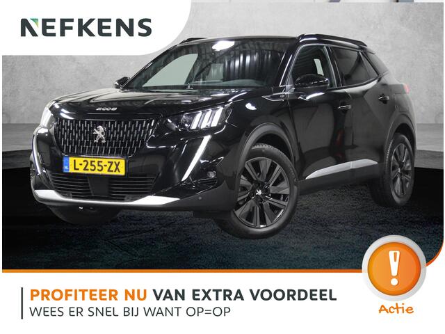 Peugeot 2008 130PK GT Pack | AppleCarplay/Android Auto | Keyless | Adaptive Cruise Control | Climate Control | Camera | FULL LED | FOCALSOUND | Sfeerverlichting | Isofix | Privacy Glass | Alcantara/LEER |
