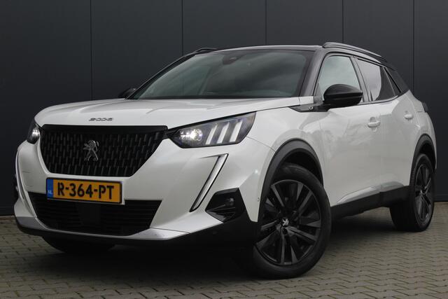 Peugeot 2008 1.2 GT Pack Automaat | incl. 12 maanden garantie | Trekhaak | LED | 18" velgen | DAB+ | Focal Audio System | Keyless entry + start | Grootlicht assist | Sfeerverlichting | Stoelverwarming | Adaptive cruise control | Schakelflippers | Lane assist | Panoram
