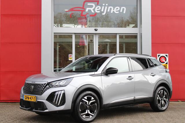 Peugeot 2008 1.2 100PK ALLURE | NAVIGATIE | APPLE CARPLAY/ANDROID AUTO | DAB RADIO | LED | PARKEERSENSOREN | ACHTERUIRIJCAMERA | DODEHOEKDETECTIE | 360° CAMERA | ADAPTIVE CRUISECONTROL | 3D-COCKPIT | ZWARTE DAKRAILS | 17" LICHTMETAAL |