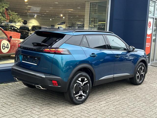 Peugeot 2008 1.2 Hybrid 145 PK Allure | Automaat Hybride | VOORRAAD DEAL met ¤6.000 Korting | Navigatie | Keyless entry | Adaptieve Cruise Control | 360 Graden Camera | Parkeersensoren V+A | Hoge Zitpositie | Dode Hoek Detectie | Climate Control | LED Verlichting | 1