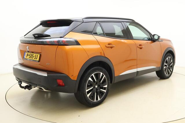 Peugeot 2008 1.2 PureTech GT Pack 155pk Automaat | Navigatie | Dealer onderhouden | Adaptive Cruise control | Camera | Parkeersensoren | Trekhaak | Keyless Entry + Start | 18" LMV