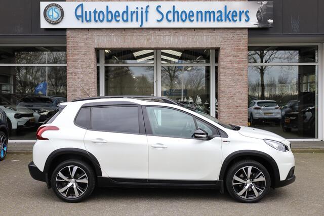 Peugeot 2008 1.2 PureTech GT-Line TREKHAAK HALF-LEER CARPLAY DAB CAMERA CRUISE CLIMA NAVI PDC 17''LMV