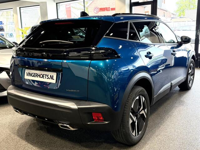 Peugeot 2008 1.2 Hybrid 145 Pk Allure * Navigatie * Keyless Open & Start * Dodehoekbewaking * Camera voor & Achter * Ckimate & Adaptive Cruise Control * Vingerhoets; Vierde Generatie Eersteklas Service. Al meer dan 100 jaar een begrip in de Brabantse Kempen.