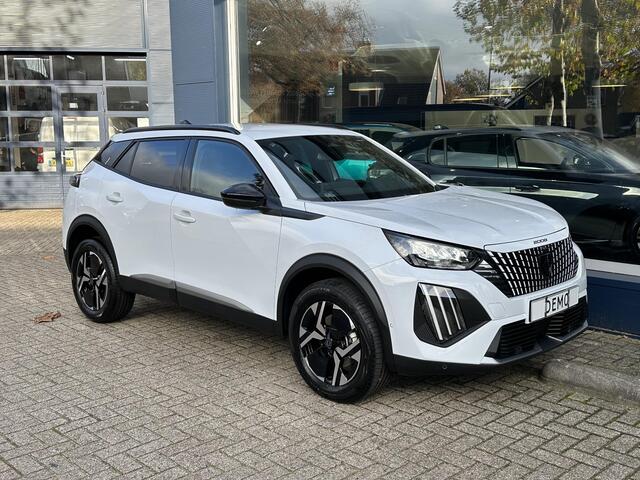 Peugeot 2008 1.2 Hybride Automaat 145 PK Allure | Navigatie | Keyless entry | Adaptieve Cruise Control | 360 Graden Camera | Parkeersensoren V+A | Hoge Zitpositie | Dode Hoek Detectie |Hybride Elektrisch rijden met Automaat | Climate Control | LED Verlichting | 17" L