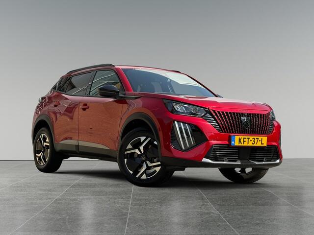 Peugeot 2008 Allure Pack 1.2 Hybrid 145pk e-DCS6 | STOELVERW. | ADAPTIVE CRUISE | KEYLESS ENTRY | 360° CAMERA | DODEHOEKBEW. | NAVI | LEDER/STOF |