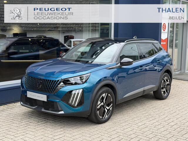 Peugeot 2008 1.2 Hybrid 145 GT | Achteruitrijcamera | Navigatie via Telefoon | Keyless Entry | Full LED Verlichting | Zwart Dak | Cruise Control | Climate Control | Hoge Zitpositie.|