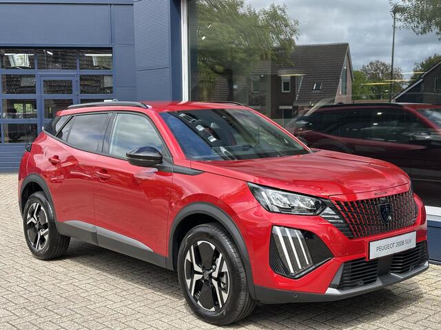 Peugeot 2008 1.2 Hybrid 145 PK Allure | Automaat Hybride | BOUWJAAR 2026 DEMO MET ¤6.000 VOORDEEL | 360 Graden Camera | Dode Hoek Detectie | Parkeersensoren V+A | Hoge Zitpositie | Climate Control | Stoelverwarming | Navigatie via Telefoon | Dakrails | Cruise Control 