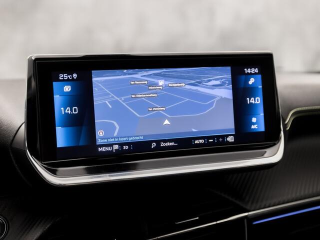Peugeot 2008 1.2 PureTech GT-Line Automaat (APPLE CARPLAY, GROOT NAVI, 360 CAMERA, LEDER, SPORTSTOELEN, GETINT GLAS, CRUISE, LANE ASSIST, NIEUWSTAAT)