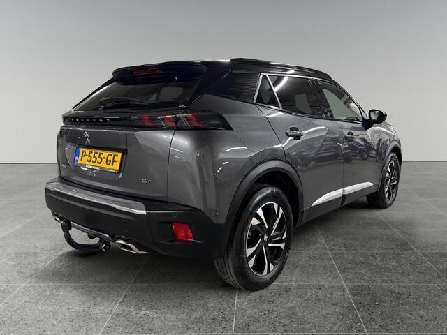 Peugeot 2008 GT 1.2 Turbo 130pk EAT8 | TREKHAAK | NAVI | DODEHOEKBEW. | APPLE CARPLAY / ANDROID AUTO | CAMERA | FULL-LED | LEDER/STOF | CLIMA | CRUISE | 1e EIGENAAR | TWO-TONE | KEYLESS START