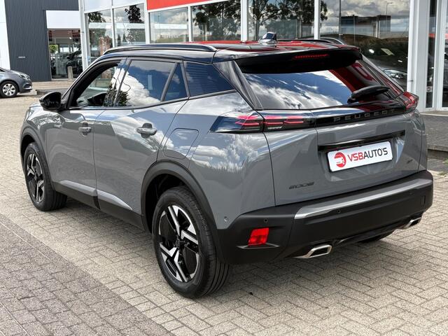 Peugeot 2008 1.2 PURETECH 130PK AUT. GT FACELIFT NARDO-GREY NAVI CAMERA CARPLAY AIRCO LMV PDC