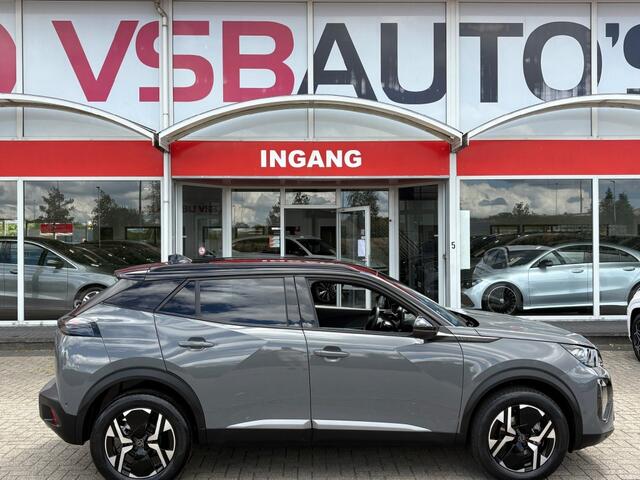 Peugeot 2008 1.2 PURETECH 130PK AUT. GT FACELIFT NARDO-GREY NAVI CAMERA CARPLAY AIRCO LMV PDC