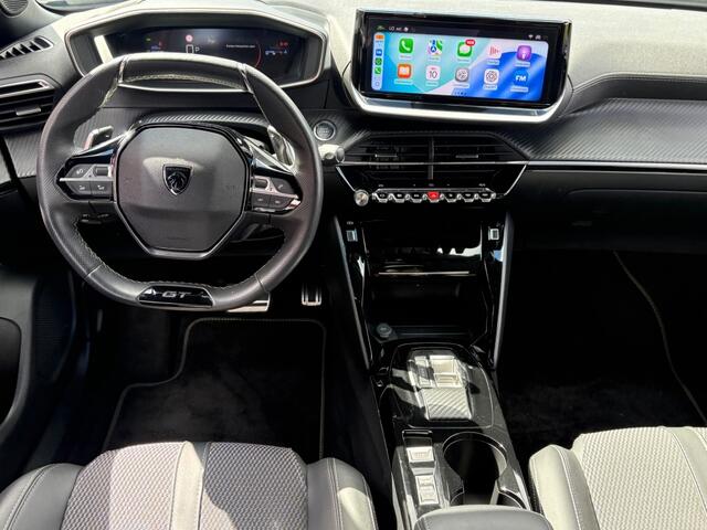 Peugeot 2008 1.2 PURETECH 130PK AUT. GT FACELIFT NARDO-GREY NAVI CAMERA CARPLAY AIRCO LMV PDC