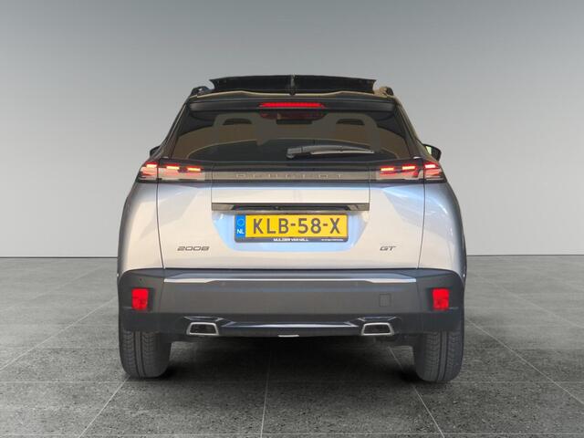 Peugeot 2008 GT Pack 1.2 Turbo 130pk EAT8 | ALCANTARA PAKKET | SCHUIF/KANTELDAK | 18" LM | 360° CAMERA | STOELVERW. | MASSAGE | ALL-SEASONBANDEN | NAVI | KEYLESS ENTRY