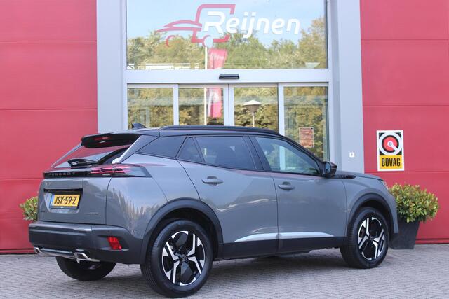 Peugeot 2008 1.2 Hybrid 145PK AUTOMAAT GT PACK | ELEKTRISCH BEDIENBARE BESTUURDERSSTOEL | NAVIGATIE | FULL LED KOPLAMPEN | DRAADLOZE APPLE CARPLAY/ANDROID AUTO | ADAPTIVE CRUISE CONTROL | CAMERA VOOR + ACHTER | CLIMATE CONTROL | LICHTMETALEN VELGEN 17" | KEYLESS ENTRY/START | DAB+ RADIO | ALCANTARA/LEDEREN BEKLEDING | DODEHOEK DETECTIE | PARKEERSENSOREN VOOR + ACHTER | STOEL VERWARMING | DRAADLOZE TELEFOONLADER |