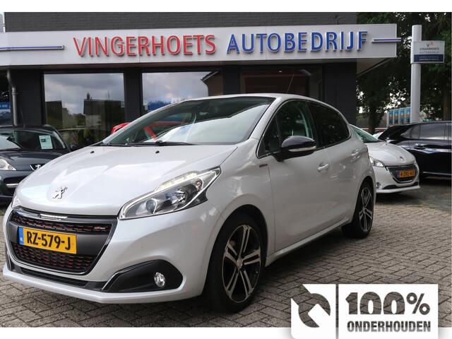 Peugeot 208 110 Pk Benzine Super Sportieve * GT-line * Uitvoering * Navigatie * 1/2 Lederen Interieur * Achteruitrij Camera * Climate & Cruise Control * DAB Radio Ontvangst * Vingerhoets; Vierde Generatie Eersteklas Service !