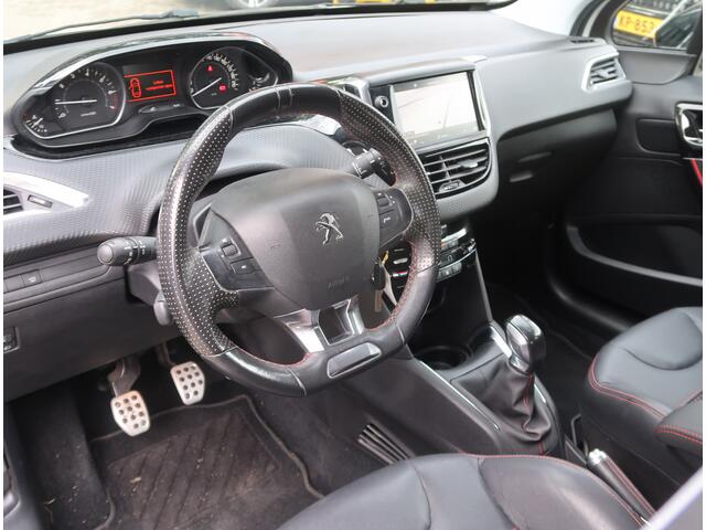 Peugeot 208 110 Pk Benzine Super Sportieve * GT-line * Uitvoering * Navigatie * 1/2 Lederen Interieur * Achteruitrij Camera * Climate & Cruise Control * DAB Radio Ontvangst * Vingerhoets; Vierde Generatie Eersteklas Service !