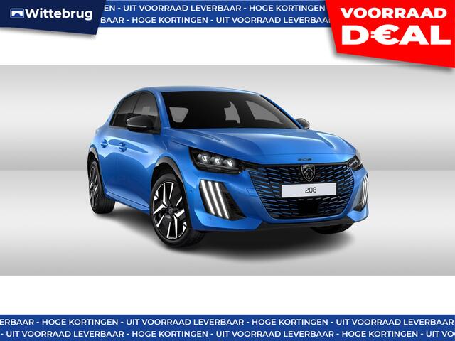 Peugeot 208 Hybrid 100 e-DCS6 GT UIT VOORRAAD LEVERBAAR - HOGE KORTING!