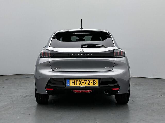 Peugeot 208 GT 100 pk | Navigatie | Achteruitrijcamera | Parkeersensoren Voor en Achter | LED Koplampen | Keyless Start | Lederen Stuurwiel | DAB Ontvanger | Climate Control | Cruise Control | 17" Lichtmetalen Velgen | Apple Carplay/Android Auto |
