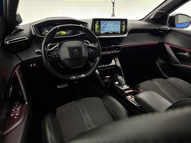 Peugeot 208 1.2 PureTech GT 131PK 360 Camera Sfeerverl. LED Carplay Clima Cruise Virtual Navi PDC 17"LMV