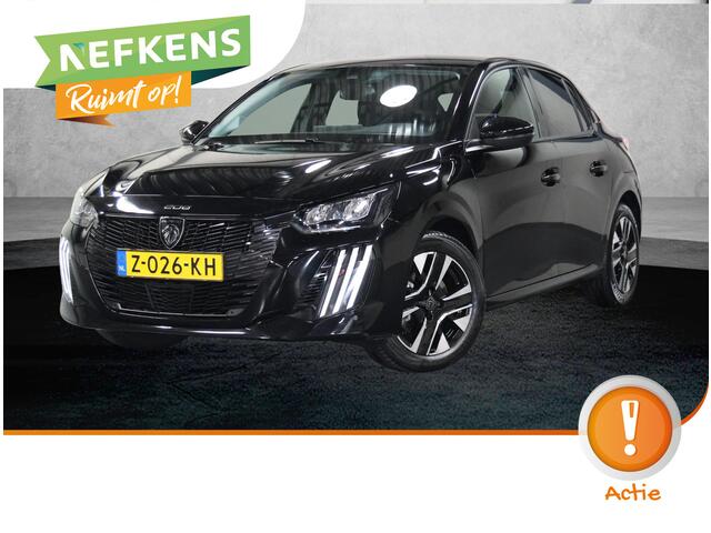 Peugeot 208 1.2 100PK Allure | AppleCarplay/Android Auto | Camera | Parkeersensoren | FULL LED | Lederen Stuurwiel | Climate Control | Cruise Control | 16" LMV | Isofix | Privacy Glass |