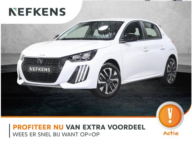 Peugeot 208 1.2 Hybrid 110 e-DCS6 Style | Incl. ¤3.650,- Korting! | CruiseControl | Airco | Verkeersbordherkenning | AppleCarPlay/AndroidAuto |