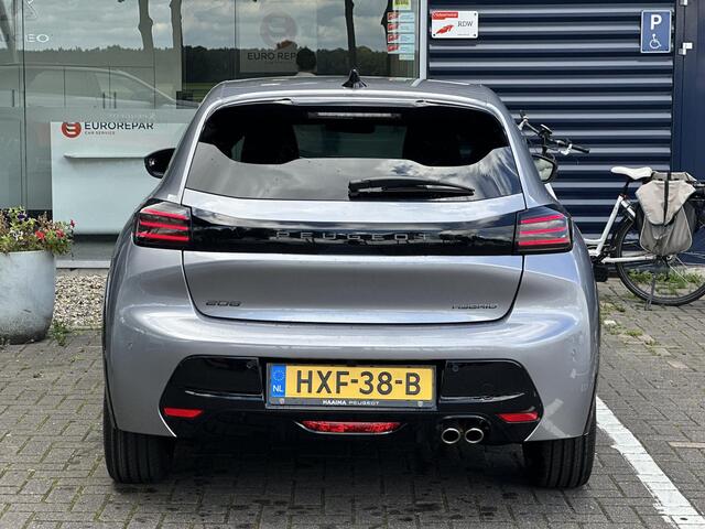 Peugeot 208 Hybrid 136 e-DCS6 GT | Parkeercamera/-sensoren (voor/achter) | Keyless Entry/Start | Dodehoek | Sfeerverlichting | Climate Control | Draadloze telefoonlader | Apple Carplay/Android Auto | Adaptive Cruise Control |