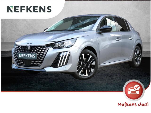 Peugeot 208 Allure Hybrid 100PK | AppleCarplay/Android Auto | Camera | Parkeersensoren | FULL LED | Voorstoelen Verwarmd | Keyless | Climate Control | Adaptive Cruise Control | 16" LMV | Isofix | Privacy Glass |