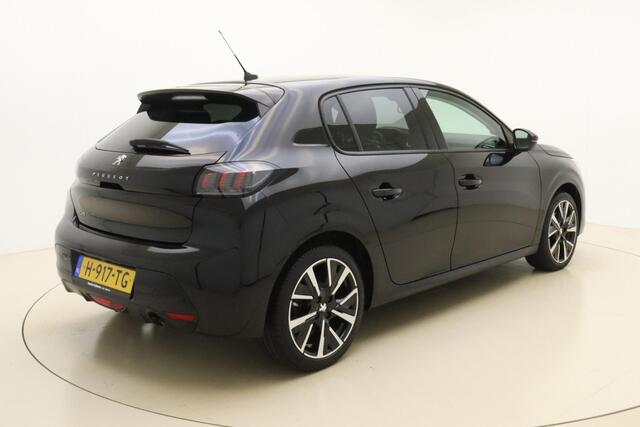 Peugeot 208 1.2 PureTech Allure | Navigatiesysteem full map | Cruise Control | Apple Carplay/Android Auto | Achteruitrijcamera & Parkeersensoren | 17" LM velgen Jordaan incl plaatsvervangend reservewiel | Achterste ruiten extra getint | Trekhaak