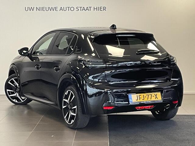 Peugeot 208 GT 1.2 Turbo 100pk | DRAADLOOS APPLE CARPLAY / ANDROID AUTO | 360° CAMERA | ADAPTIVE CRUISE | 17" LM-VELGEN | LEDER/STOF | DODEHOEKBEW. | CLIMA | DAB+ | ISOFIX