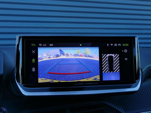 Peugeot 208 1.2 PureTech 100 GT | Camera | Climate Control | Keyless Entry & Start | Full LED | 17'' LM Velgen | Draadloze telefoonlader | Zwart dak 'Black Diamond'