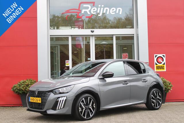 Peugeot 208 1.2 Hybrid 145PK e-DCS6 GT | NAVIGATIE | DRAADLOZE APPLE CARPLAY/ANDROID AUTO | CAMERA VOOR + ACHTER | FULL LED KOPLAMPEN | LICHTMETALEN VELGEN 17" | DODEHOEK DETECTIE | DRAADLOZE TELEFOONLADER | KEYLESS ENTRY/START | DAB+ RADIO | ADAPTIVE CRUISE CONTROL 
