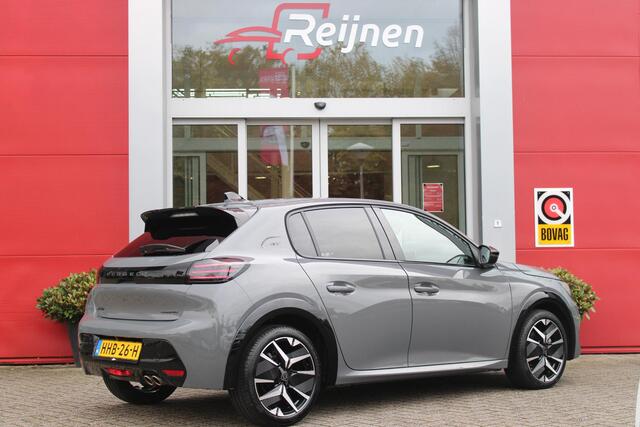 Peugeot 208 1.2 Hybrid 145PK e-DCS6 GT | NAVIGATIE | DRAADLOZE APPLE CARPLAY/ANDROID AUTO | CAMERA VOOR + ACHTER | FULL LED KOPLAMPEN | LICHTMETALEN VELGEN 17" | DODEHOEK DETECTIE | DRAADLOZE TELEFOONLADER | KEYLESS ENTRY/START | DAB+ RADIO | ADAPTIVE CRUISE CONTROL 
