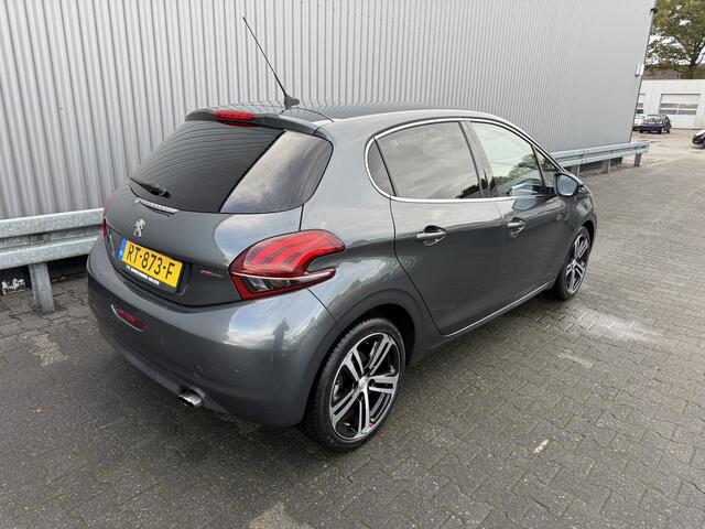 Peugeot 208 1.2 PureTech GT-line 133Dkm.NAP, H/Leer, Clima, Navi, CC, PDC & Cam, LM, nw. APK - Inruil Mogelijk -