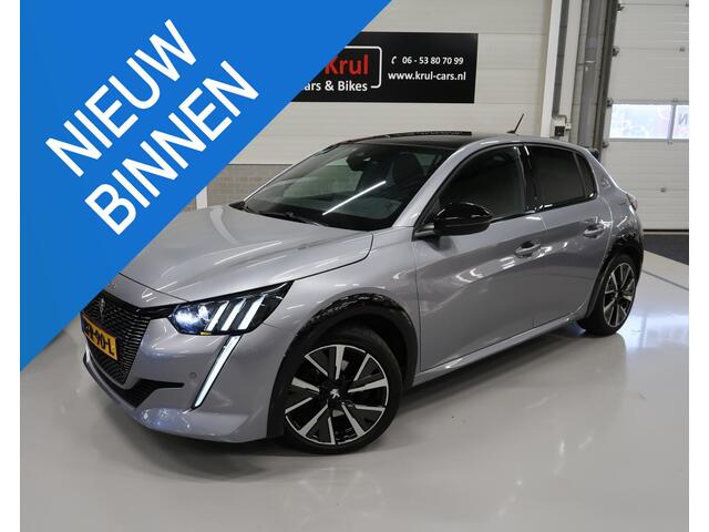 Peugeot 208 1.2 PureTech GT BTW Automaat 131pk App connect Digitaal Dashboard Sportstoelen Half Leer Camera 17 inch Sportvelgen Onderhoud aanwezig