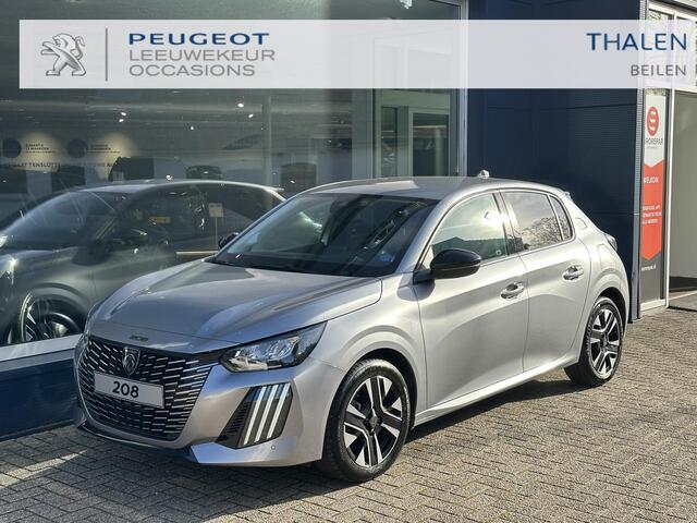 Peugeot 208 Allure 1.2 Turbo 100 PK 6-Bak | LED Koplampen | Slechts 9.850 KM !| Facelift Model | Parkeersensoren Rondom | 10'' inch Touch Screen | Draadloze telefoon Navigatie via Apple Car play/ Android Auto | Cruise Control | Rijbaan Bewaking | Stuurwiel Bediening